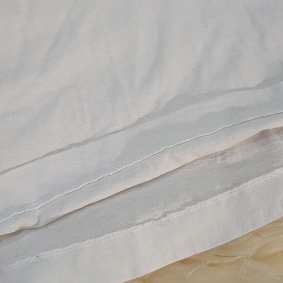 Best by Fruit of the Loom White Crew Neck Short Sleeve Pullover T-Shirt Size XL - Picture 2 of 6